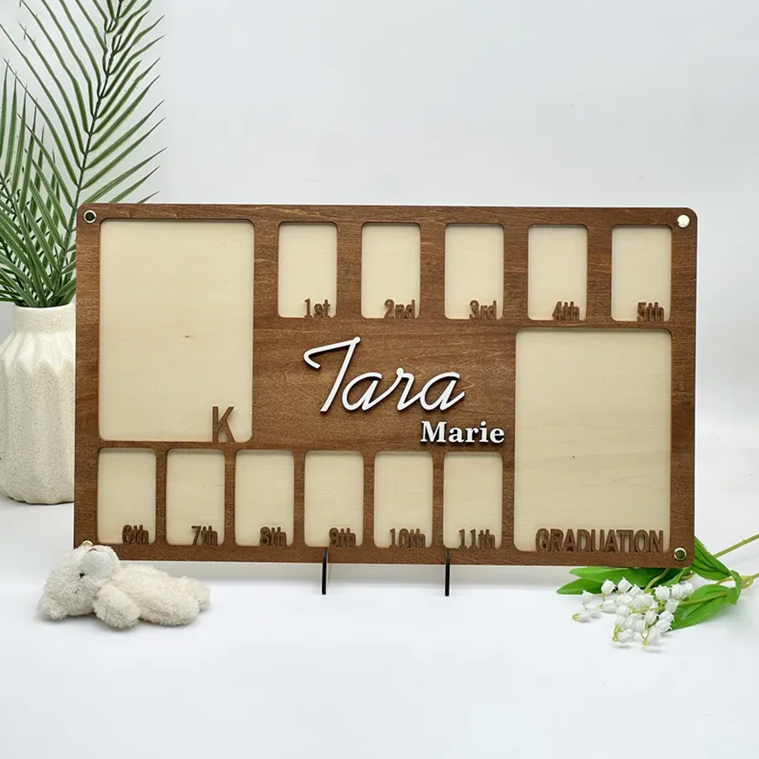 Baby Nursery Frames - 1Pc Custom Grade Fotolijst Houten Plaquette