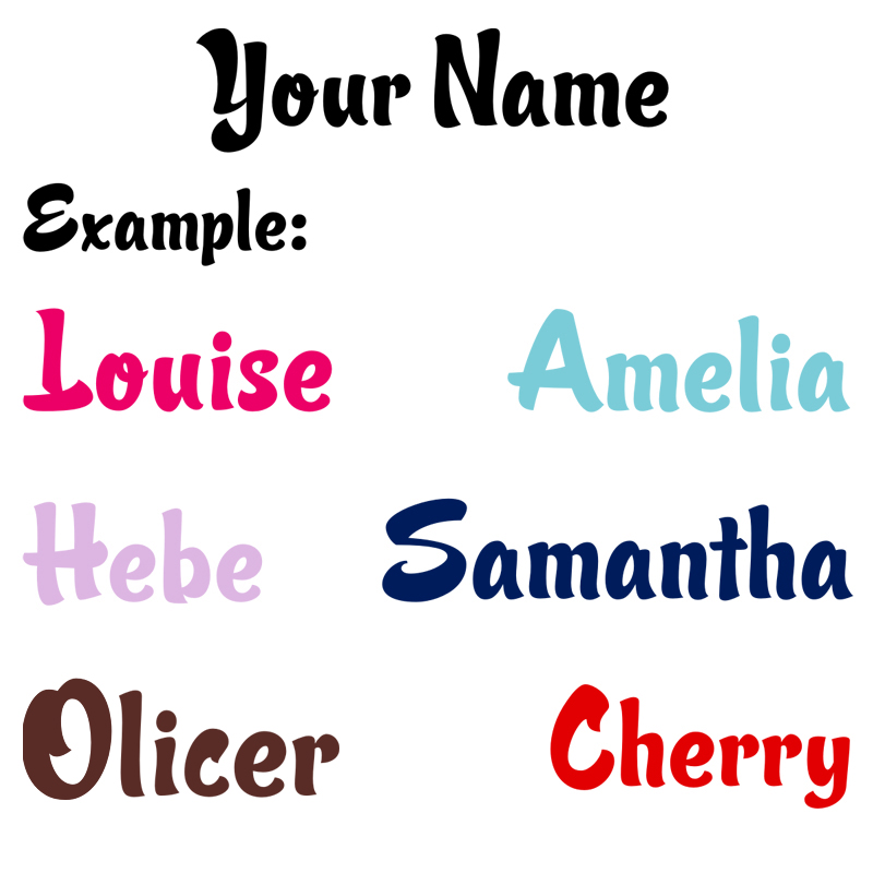 Baby Nursery Wall Stickers - Gepersonaliseerde naam vinyl sticker muursticker aangepaste
