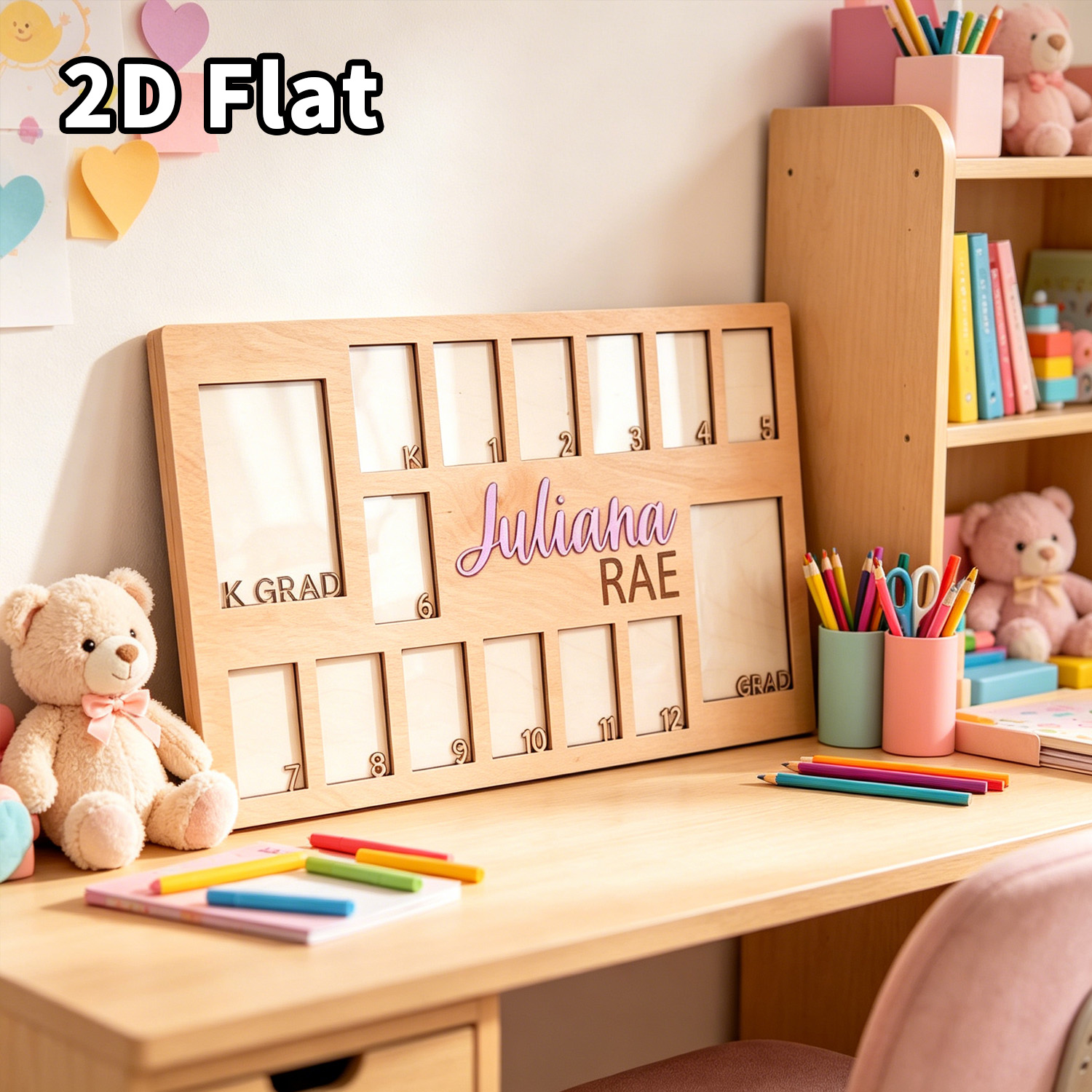 1Pc Custom Grade Fotolijst Hou - Baby Nursery Frames recensie en prijs