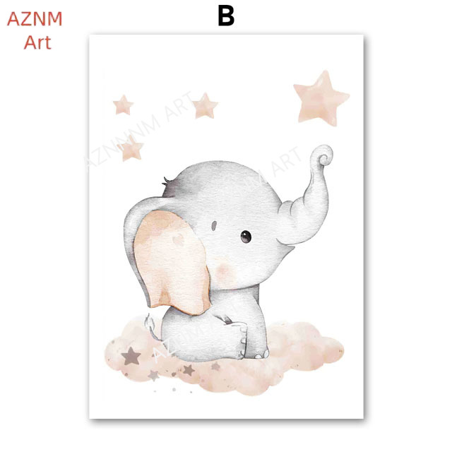 Olifant Ballon Regenboog Maan  - Baby Nursery Kids recensie en prijs