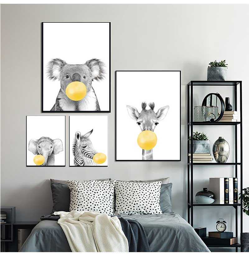 1pc frameloze Baby Nursery Gel - Baby Nursery Yellow Walls recensie en prijs