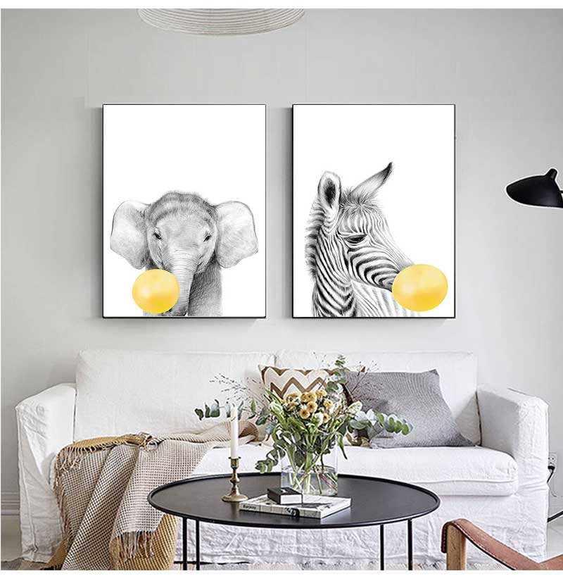 1pc frameloze Baby Nursery Gel - Baby Nursery Yellow Walls recensie en prijs