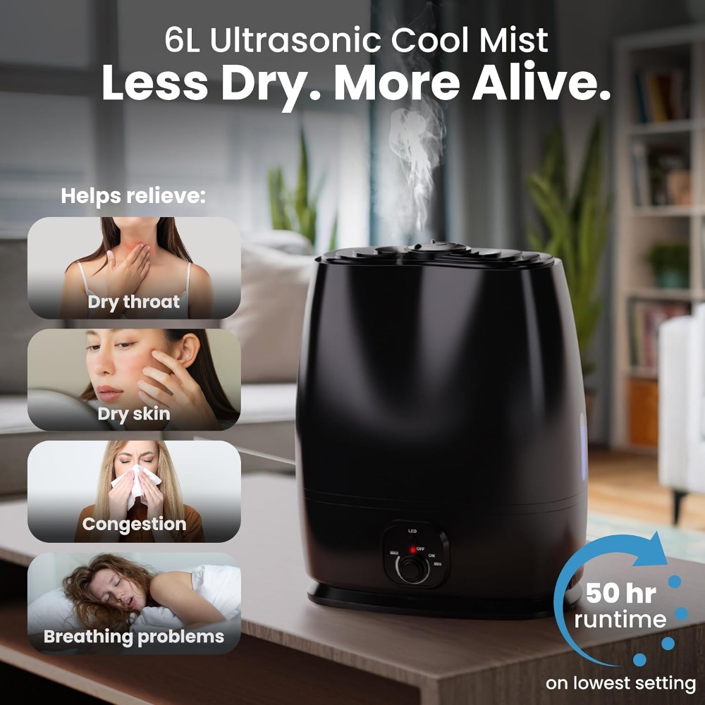6L stille slaapkamerluchtbevoc - Baby Nursery Hours recensie en prijs