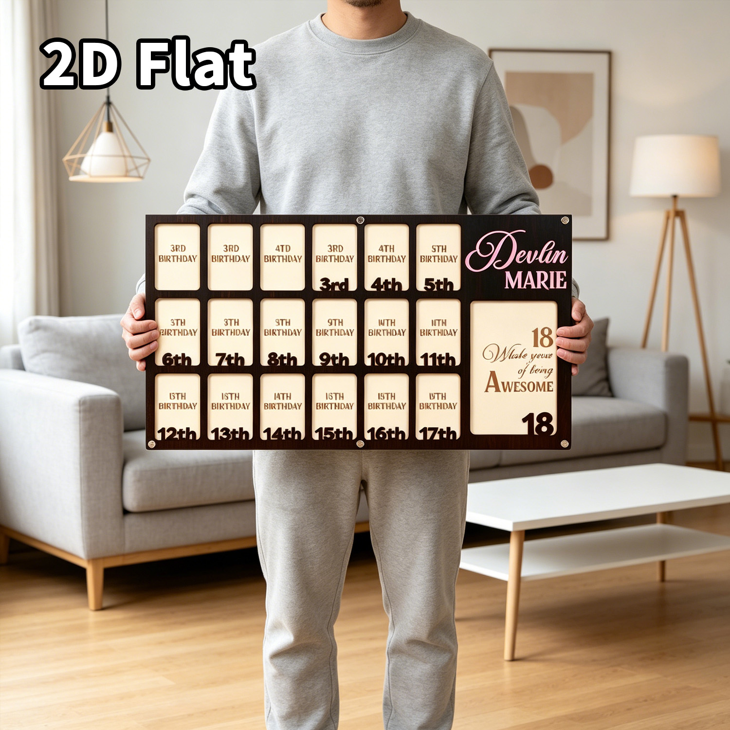 1Pc Custom Grade Fotolijst Hou - Baby Nursery Frames recensie en prijs