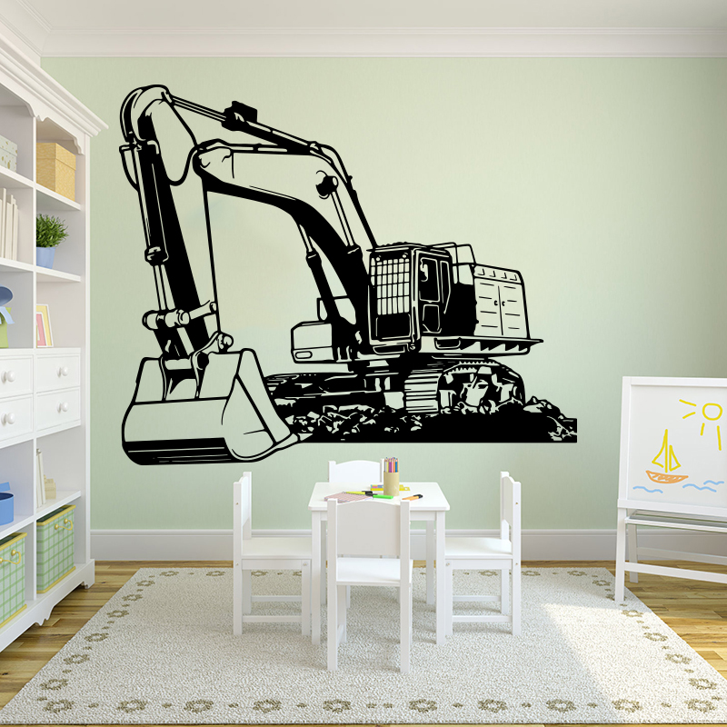 Grote zware uitrusting graafma - Baby Nursery Wall Stickers recensie en prijs