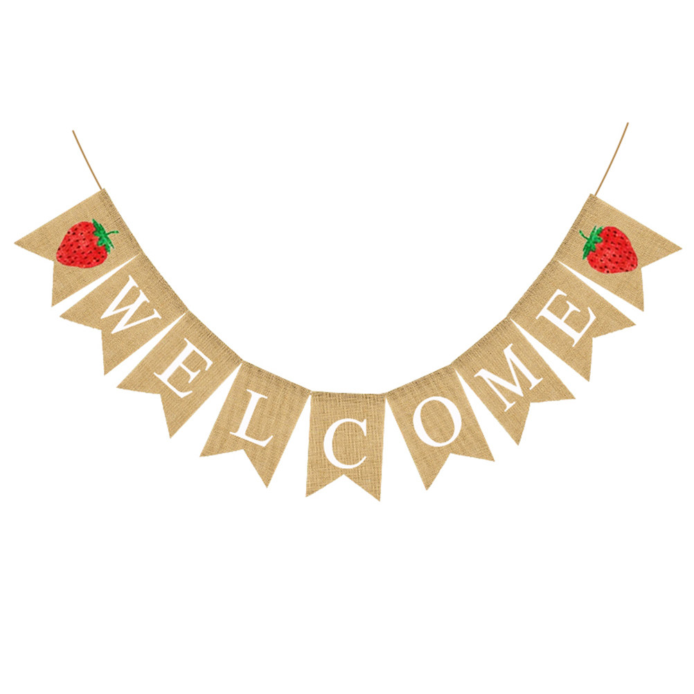 Baby Shower linnen banner aard - Baby Nursery Garland recensie en prijs