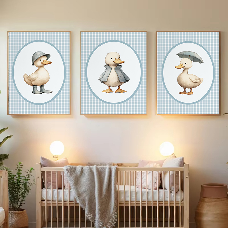 Silly Nursery Little Duck Geel - Baby Nursery Yellow Walls recensie en prijs