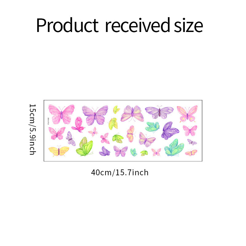 Romantische vlinder muursticke - Baby Nursery Wall Stickers recensie en prijs