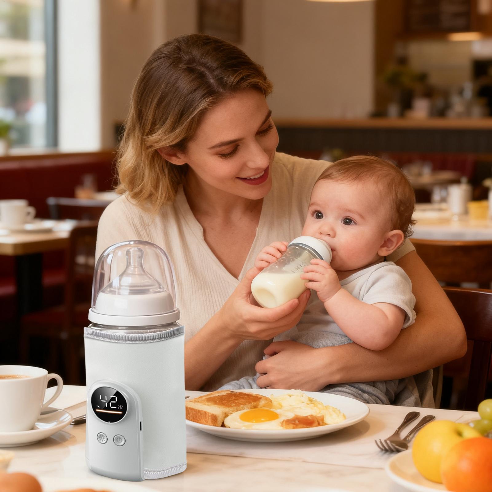 Draagbare flessenwarmer USB-ba - Baby Nursery Heater recensie en prijs