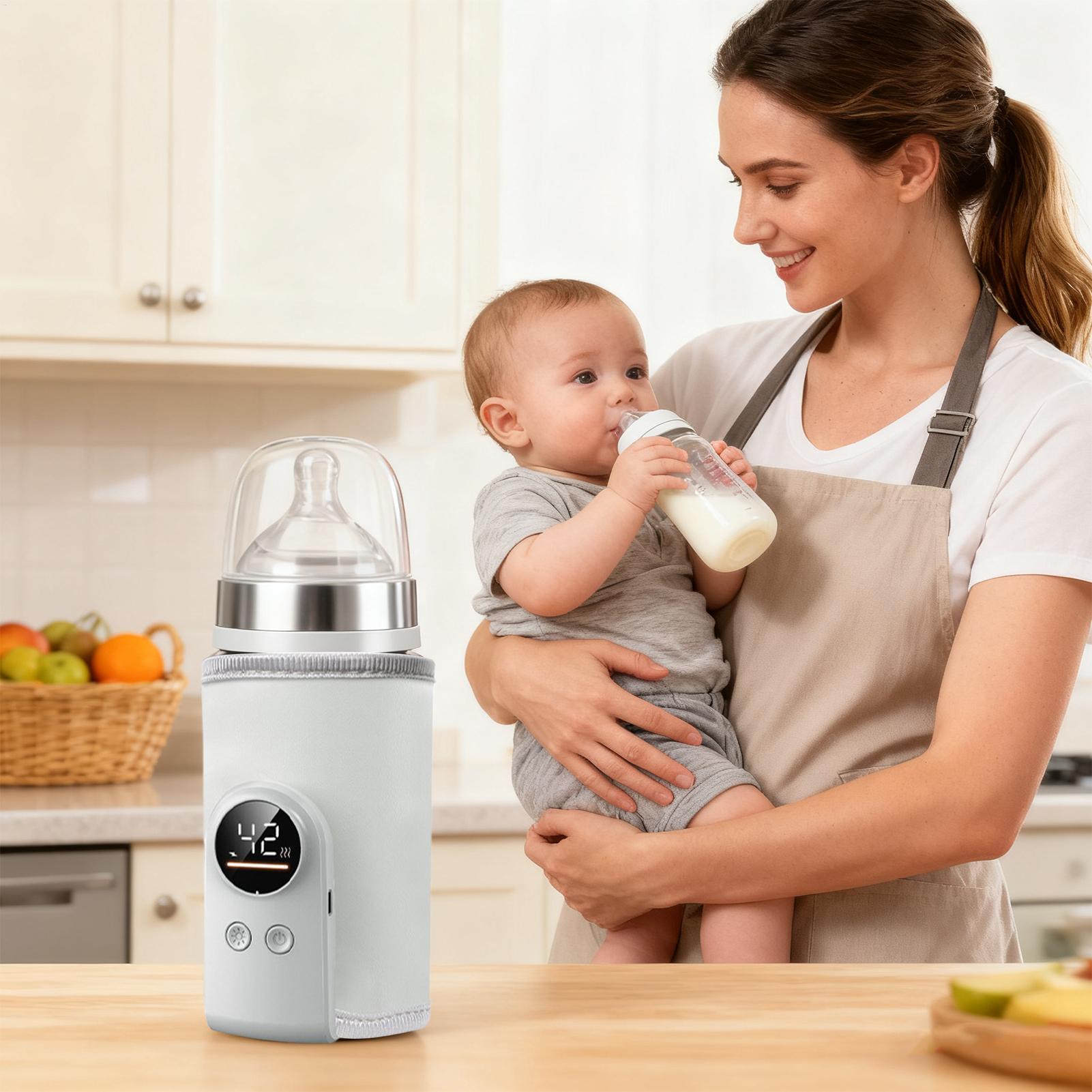 Draagbare flessenwarmer USB-ba - Baby Nursery Heater recensie en prijs
