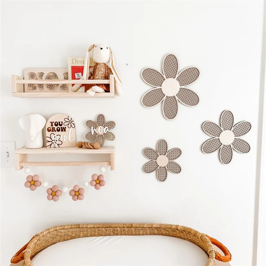 Handgemaakte vilten Daisy Garl - Baby Nursery Garland recensie en prijs