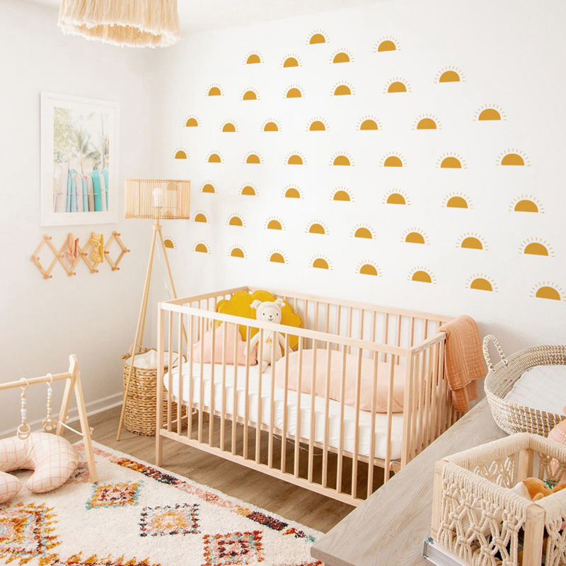 Boho Geel Oranje Halve Zon Muu - Baby Nursery Yellow Walls recensie en prijs