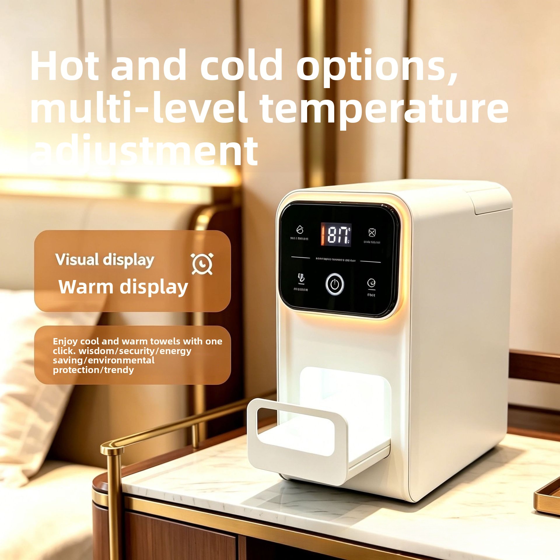 Slimme babydoekjeswarmer, disp - Baby Nursery Heater recensie en prijs