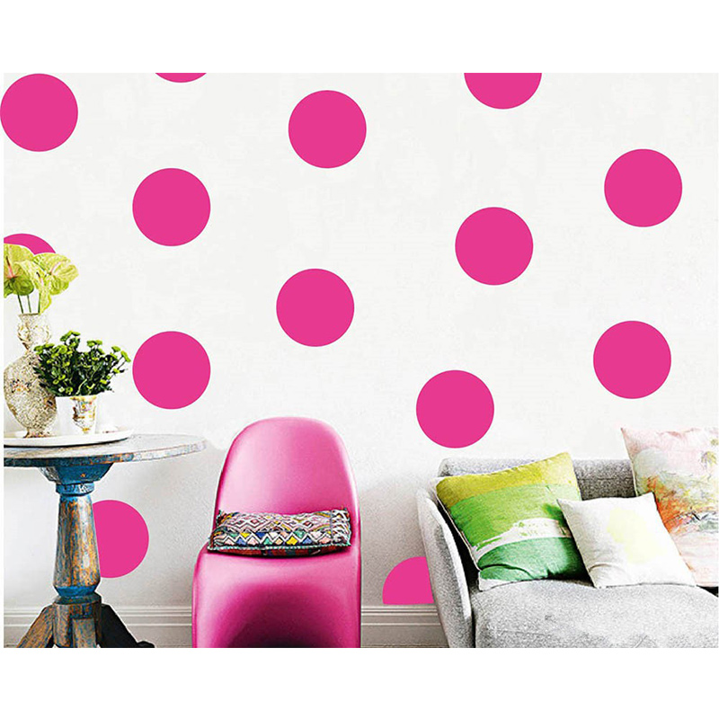 Glanzende roze gele stippen mu - Baby Nursery Yellow Walls recensie en prijs