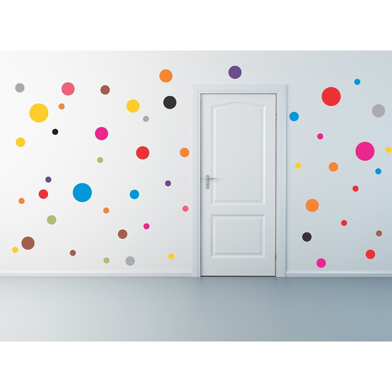 Glanzende roze gele stippen mu - Baby Nursery Yellow Walls recensie en prijs