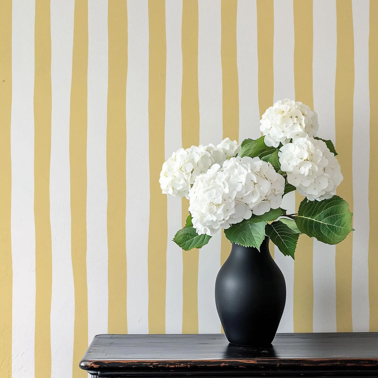 Sunshine gele wiebelde strepen - Baby Nursery Yellow Walls recensie en prijs