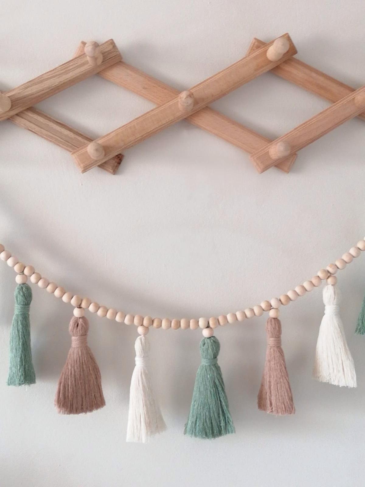 Kwastje Macrame Slinger, Boho  - Baby Nursery Garland recensie en prijs