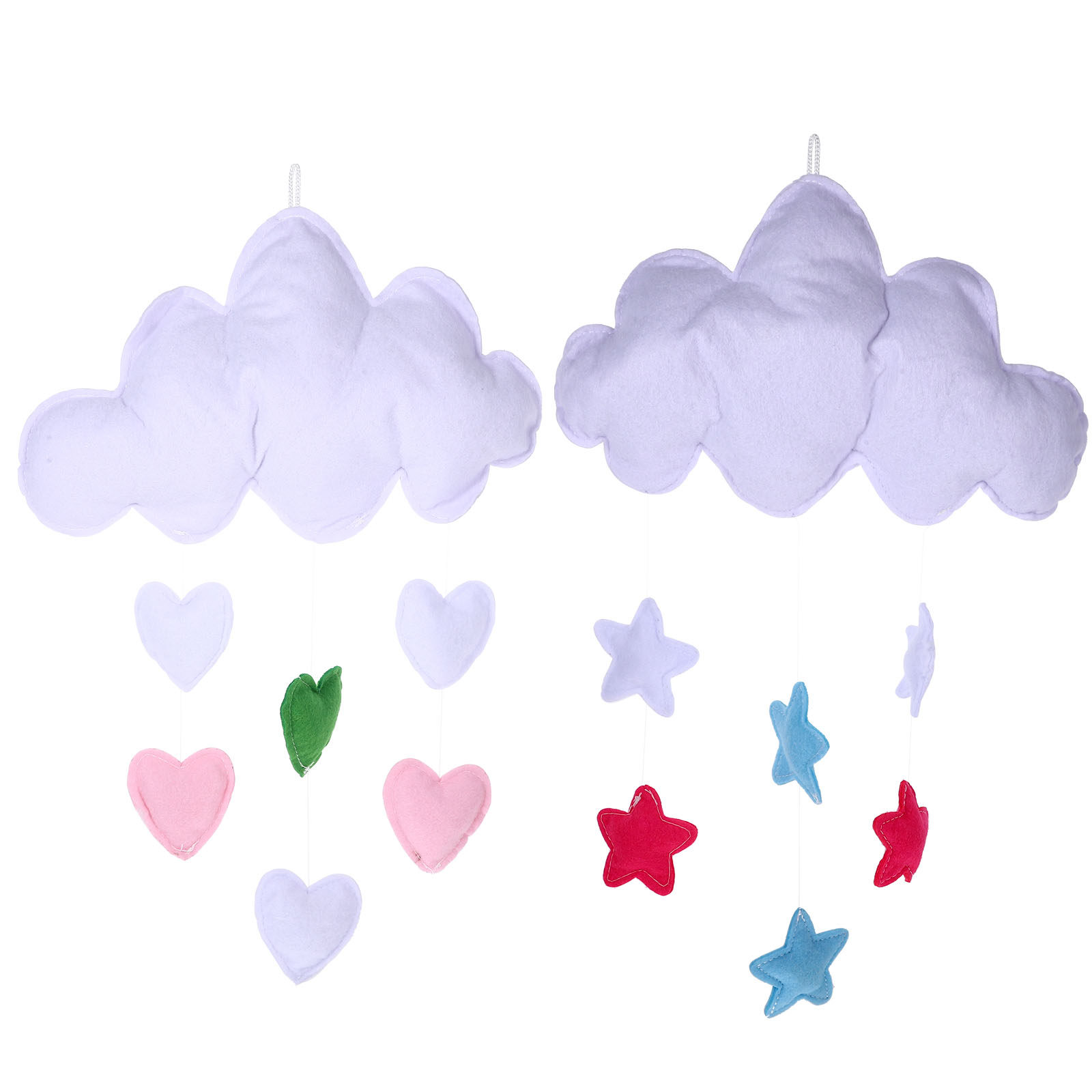 2 stuks wolk regendruppel hang - Baby Nursery Garland recensie en prijs