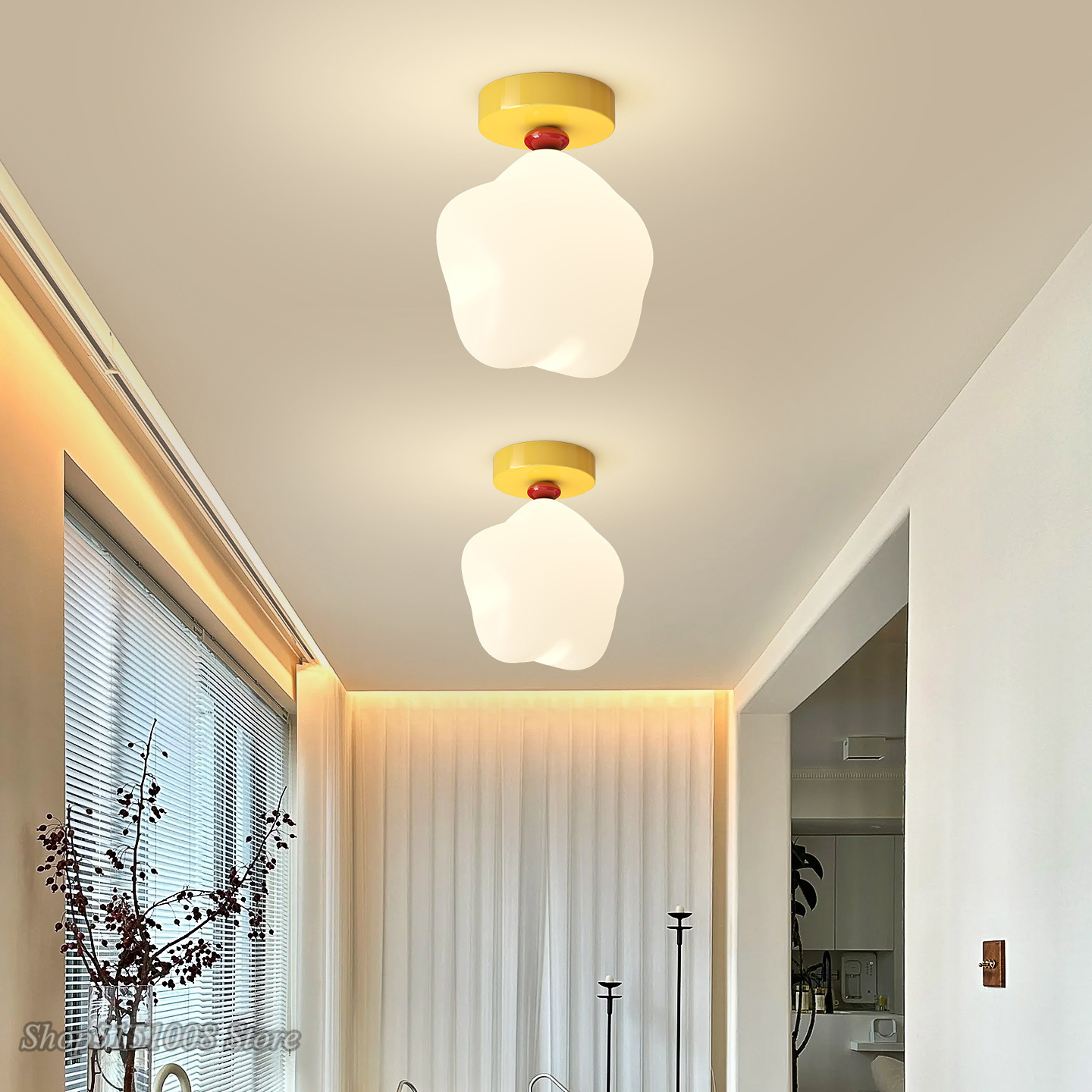 Meisje Jongen Kinderkamer LED  - Baby Nursery Yellow Walls recensie en prijs